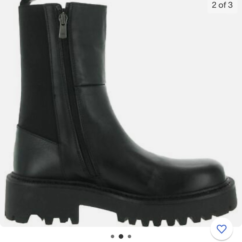 Steve Madden platform combat boots brand new